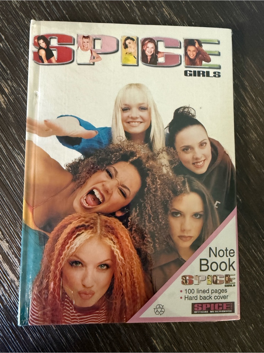 Vintage Spice Girls 90s Sealed Notebook Collectible Nostalgia NEW 1997